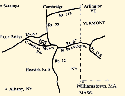 Map to Mount Nebo Gallery