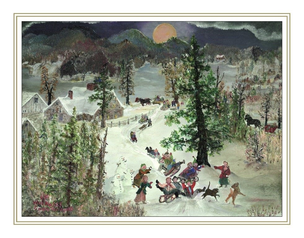 Hollyhock Note Card Collection