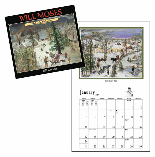 2027 Will Moses Calendar