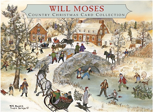 Will Moses - Mistletoe Christmas Card Collection