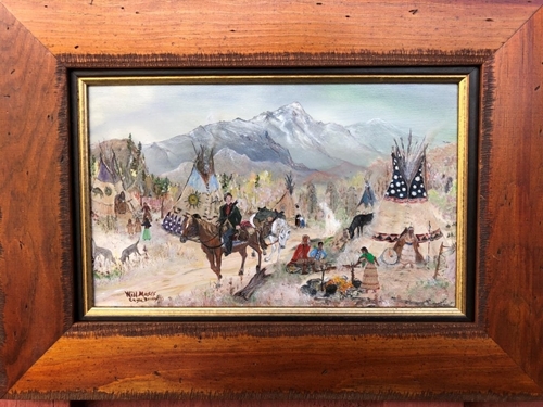 Summit Trail - Original Oil Painting, Will Moses
