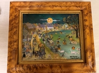 Pumpkin Regatta Oil Painting